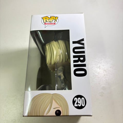 BOX FLAWS VIEW PHOTOS Yurio - Yuri on Ice Funko Pop 290 Vinyl Figure (11.4 Cm L × 8.9 Cm W × 15.9 Cm H)
