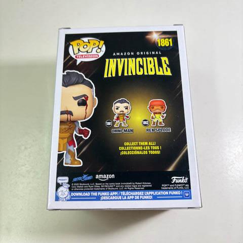 Omni-Man - Invincible Funko Pop 1861 Vinyl Figure (15.9 × 11.4 × 8.9)