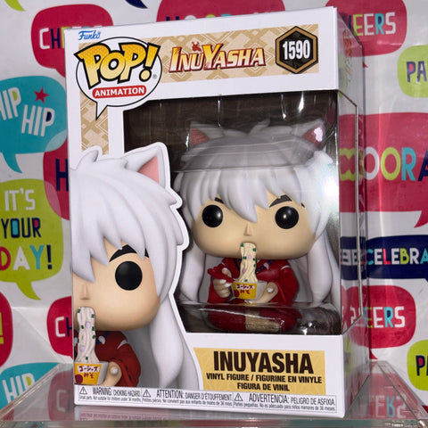 Inuyasha with Noodles - Funko Pop 1590 Vinyl Figure (11.4 Cm L × 8.9 Cm W × 15.9 Cm H)
