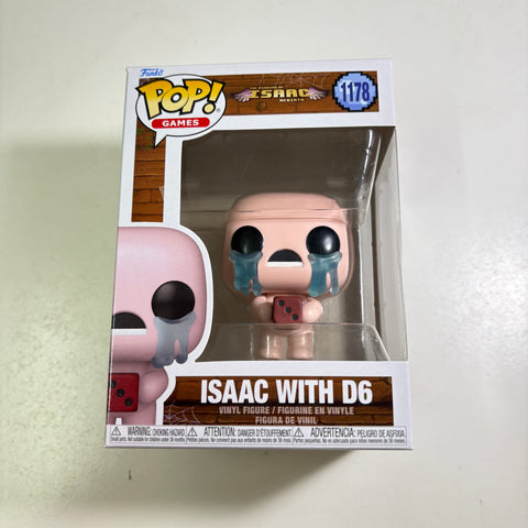 Isaac with D6 - The Binding of Isaac Funko Pop 1178 Vinyl Figure (15.9 × 11.4 × 8.9)