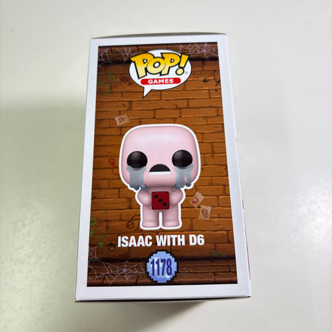 Isaac with D6 - The Binding of Isaac Funko Pop 1178 Vinyl Figure (15.9 × 11.4 × 8.9)