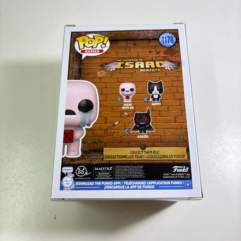 Isaac with D6 - The Binding of Isaac Funko Pop 1178 Vinyl Figure (15.9 × 11.4 × 8.9)