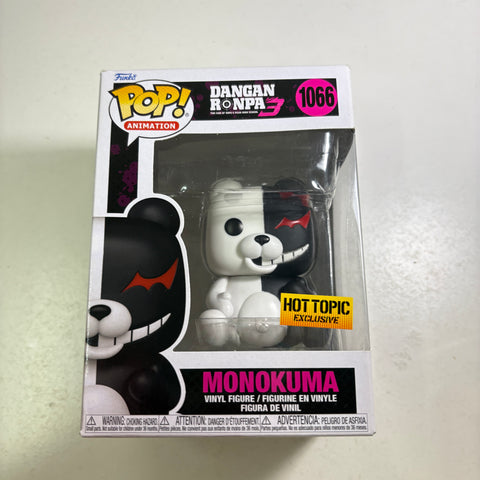 BOX FLAWS VIEW PHOTOS Monokuma - Funko Pop 1066 Vinyl Figure (11.4 Cm L × 8.9 Cm W × 15.9 Cm H)