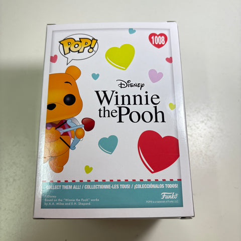 Winnie The Pooh (Flocked) - Disney Funko Pop 1008 Hot Topic Exclusive