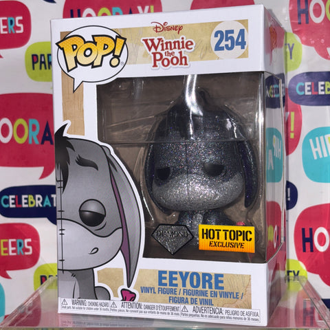 Winnie The Pooh - Eeyore (Diamond) Disney Funko Pop 254 Hot Topic Exclusive
