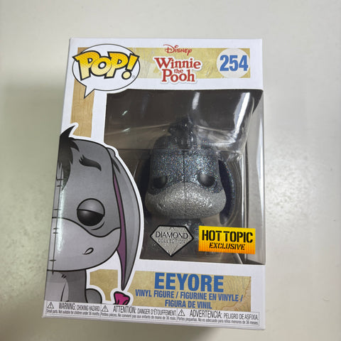 Winnie The Pooh - Eeyore (Diamond) Disney Funko Pop 254 Hot Topic Exclusive