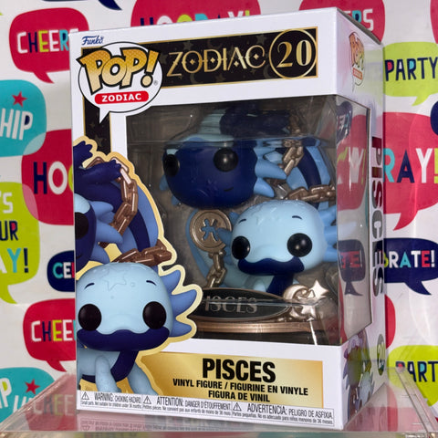 Pisces - Zodiac Funko Pop 20 Vinyl Figure (15.9 × 11.4 × 8.9)