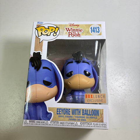 Winnie The Pooh - Eeyore with Balloon Disney Funko Pop 1413 Boxlunch Exclusive