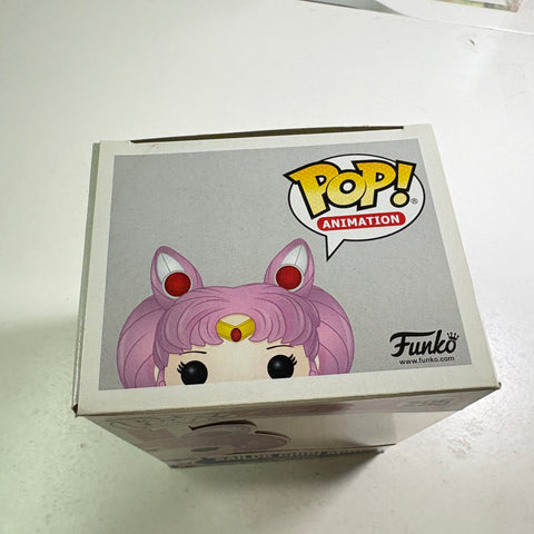 SUNFADED BOX VIEW PHOTOS Sailor Chibi Moon - Funko Pop 295 Vinyl Figure (11.4 Cm L × 8.9 Cm W × 15.9 Cm H))