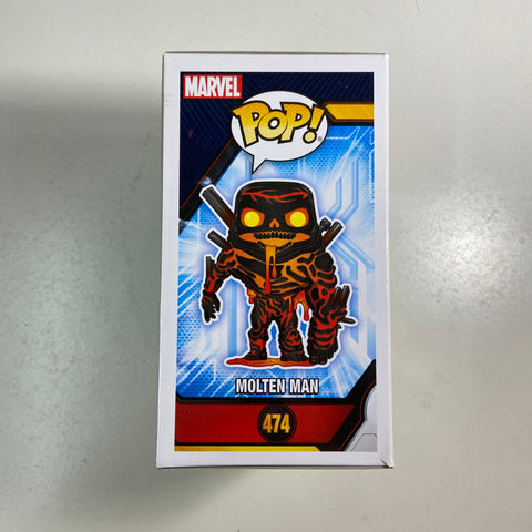 Molten Man Glow - (Spider Man Far From Home) Marvel Funko Pop 474