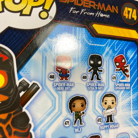 Molten Man Glow - (Spider Man Far From Home) Marvel Funko Pop 474