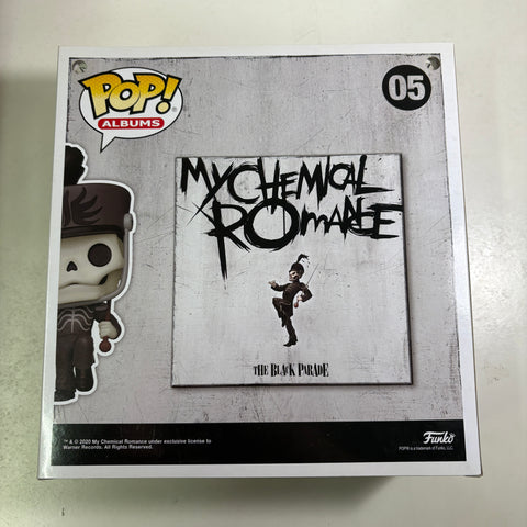 BOX FLAWS VIEW PHOTOS The Black Parade - My Chemical Romance Funko Pop ALBUM Rocks 05 Vinyl Figure (22.9 Cm L × 8.9 Cm W × 22.9 Cm H)