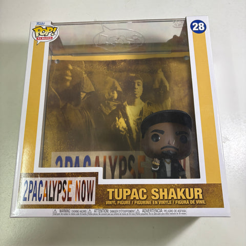 BOX FLAWS VIEW PHOTOS Tupac Shakur - 2Pacalypse Now Funko Pop ALBUM Rocks 28 Vinyl Figure (22.9 Cm L × 8.9 Cm W × 22.9 Cm H)