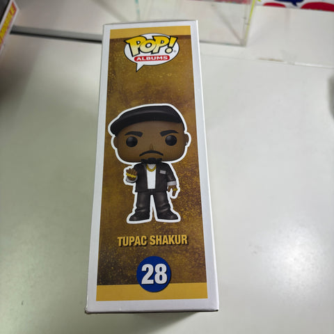 BOX FLAWS VIEW PHOTOS Tupac Shakur - 2Pacalypse Now Funko Pop ALBUM Rocks 28 Vinyl Figure (22.9 Cm L × 8.9 Cm W × 22.9 Cm H)