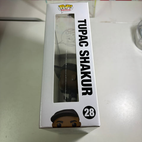 BOX FLAWS VIEW PHOTOS Tupac Shakur - 2Pacalypse Now Funko Pop ALBUM Rocks 28 Vinyl Figure (22.9 Cm L × 8.9 Cm W × 22.9 Cm H)