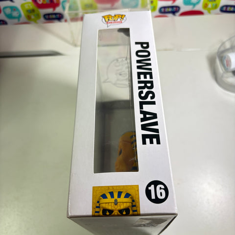 BOX FLAWS VIEW PHOTOS Iron Maiden - Powerslave Now Funko Pop ALBUM Rocks 16 Vinyl Figure (22.9 Cm L × 8.9 Cm W × 22.9 Cm H)
