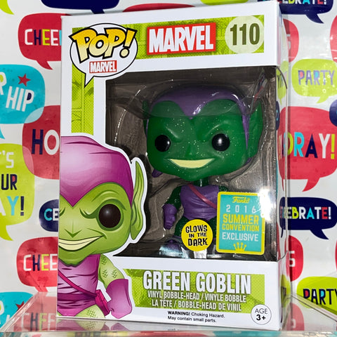 Green Goblin (Glow): Marvel Funko Pop 110 Summer Convention