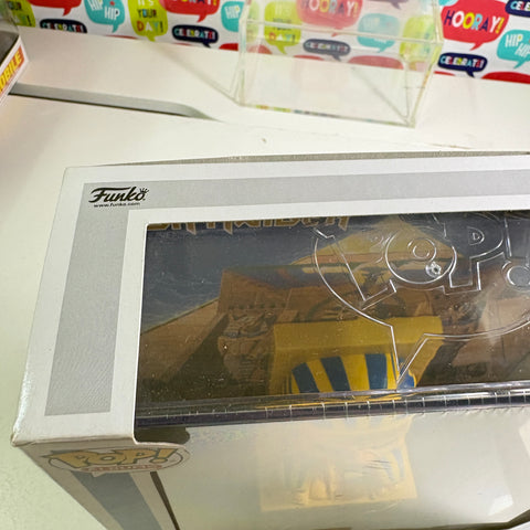 BOX FLAWS VIEW PHOTOS Iron Maiden - Powerslave Now Funko Pop ALBUM Rocks 16 Vinyl Figure (22.9 Cm L × 8.9 Cm W × 22.9 Cm H)
