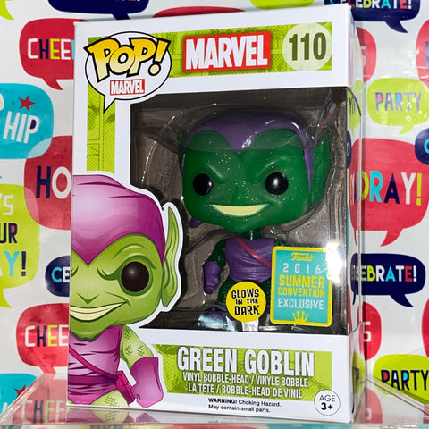 Green Goblin (Glow): Marvel Funko Pop 110 Summer Convention