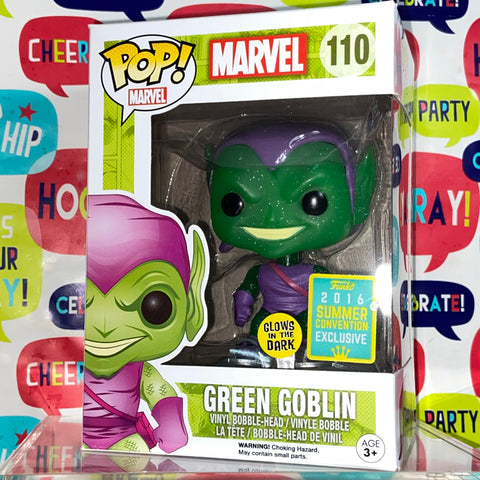 Green Goblin (Glow): Marvel Funko Pop 110 Summer Convention