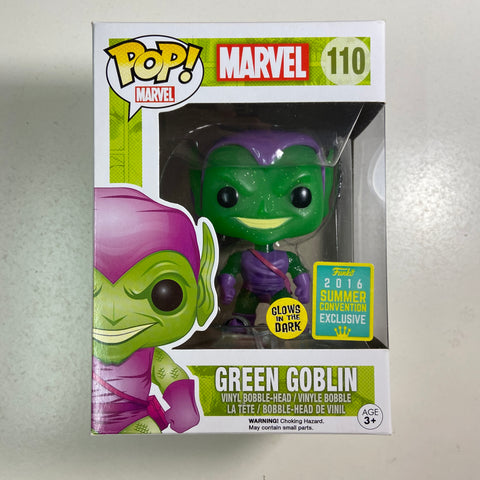 Green Goblin (Glow): Marvel Funko Pop 110 Summer Convention