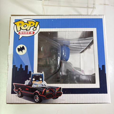 BOX FLAWS VIEW PHOTOS - Batmobile with Batman DC Funko Pop 01  (33.0 Cm L × 12.1 Cm W × 20.3 Cm H)