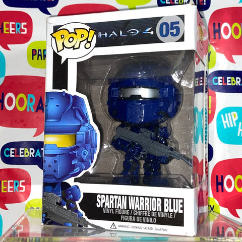 Halo - Spartan Warrior Blue Funko Pop 05