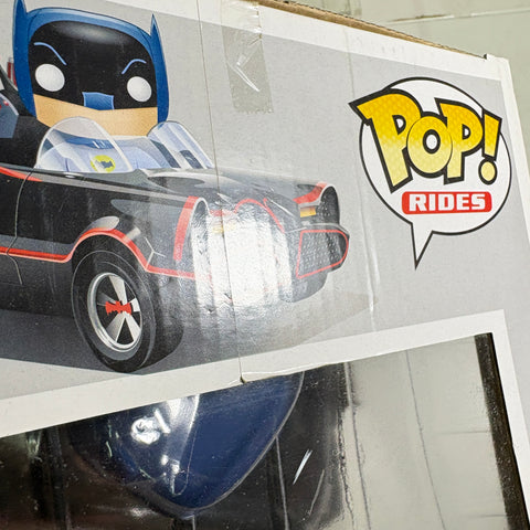 BOX FLAWS VIEW PHOTOS - Batmobile with Batman DC Funko Pop 01  (33.0 Cm L × 12.1 Cm W × 20.3 Cm H)
