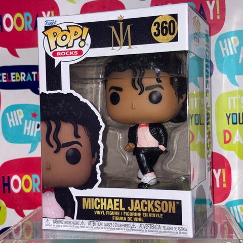 Michael Jackson (Billie Jean) Funko Pop 360 Vinyl Figure (11.4 Cm L × 8.9 Cm W × 15.9 Cm H)