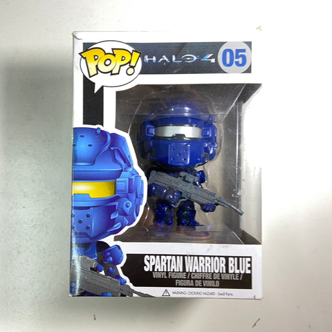 Halo - Spartan Warrior Blue Funko Pop 05