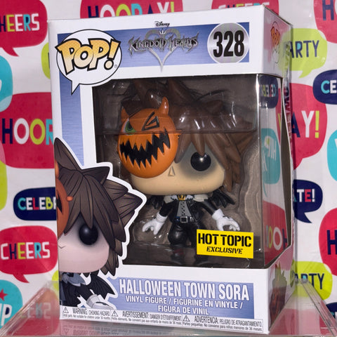 Kingdom Hearts - Halloween Town Sora Disney Funko Pop 328 Hot Topic Exclusive