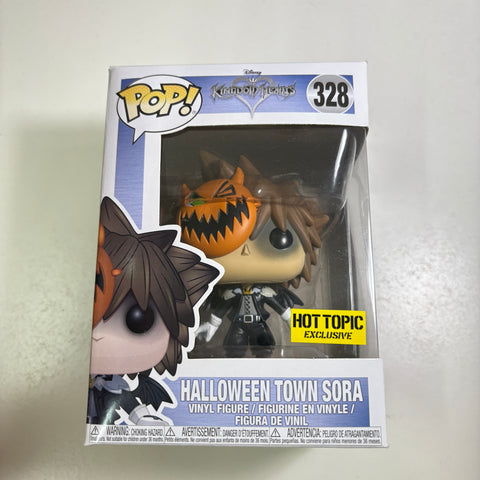 Kingdom Hearts - Halloween Town Sora Disney Funko Pop 328 Hot Topic Exclusive