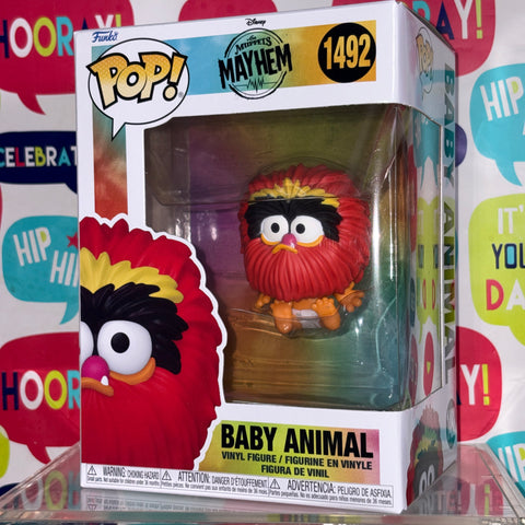 Animal Baby - Muppets Funko Pop 1492 Disney Vinyl Figure (11.4 Cm L × 8.9 Cm W × 15.9 Cm H)