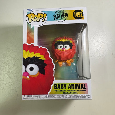 Animal Baby - Muppets Funko Pop 1492 Disney Vinyl Figure (11.4 Cm L × 8.9 Cm W × 15.9 Cm H)