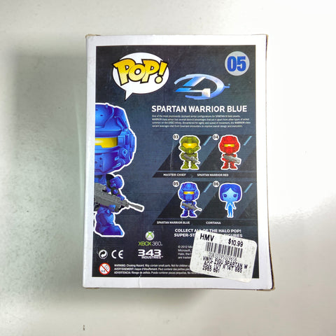 Halo - Spartan Warrior Blue Funko Pop 05