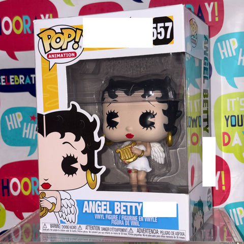 Betty Boop (Angel) - Funko Pop 557 (11.4 Cm L × 8.9 Cm W × 15.9 Cm H)