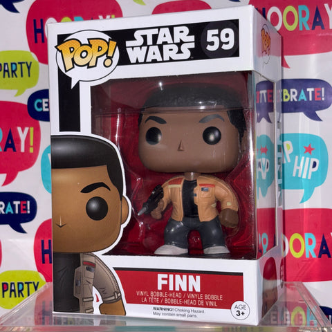 Finn - Star Wars Funko Pop 59 (11.4 Cm L × 8.9 Cm W × 15.9 Cm H)