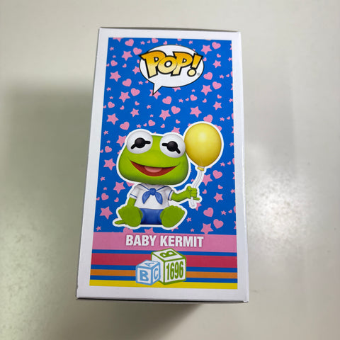 The Muppet Babies - Baby Kermit (Flocked) Disney Funko Pop 1696