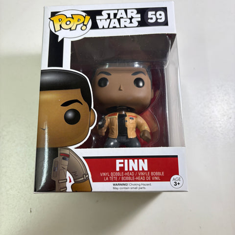 Finn - Star Wars Funko Pop 59 (11.4 Cm L × 8.9 Cm W × 15.9 Cm H)