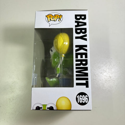 The Muppet Babies - Baby Kermit (Flocked) Disney Funko Pop 1696