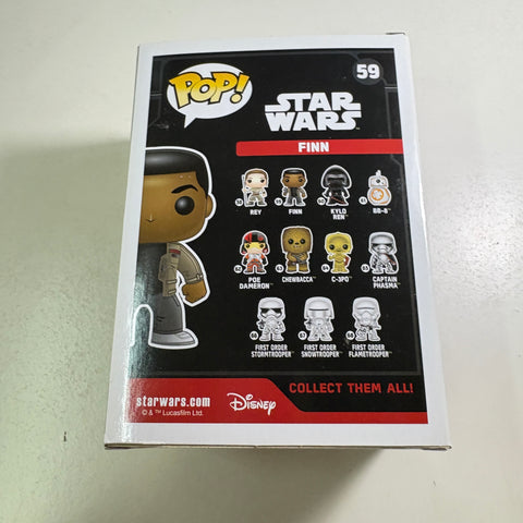 Finn - Star Wars Funko Pop 59 (11.4 Cm L × 8.9 Cm W × 15.9 Cm H)