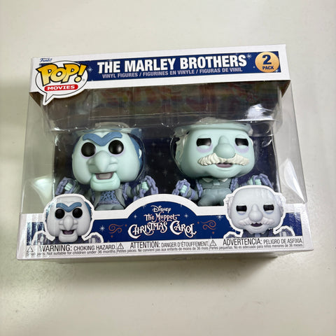 The Muppets Christmas Carol - The Marley Brothers Disney Funko Pop 2 Pack