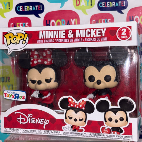 Minnie & Mickey - Disney Funko Pop 2 Pack Toys R Us Exclusive