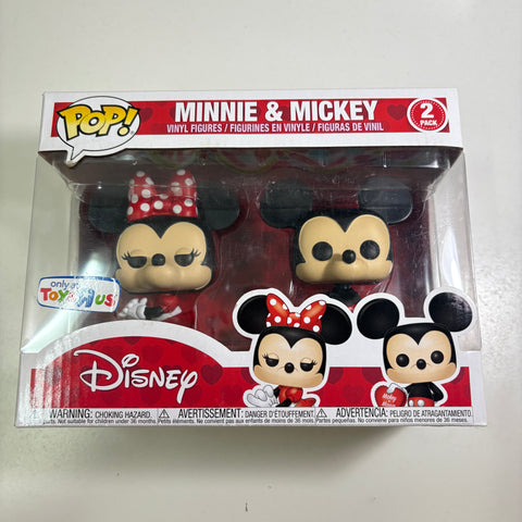 Minnie & Mickey - Disney Funko Pop 2 Pack Toys R Us Exclusive