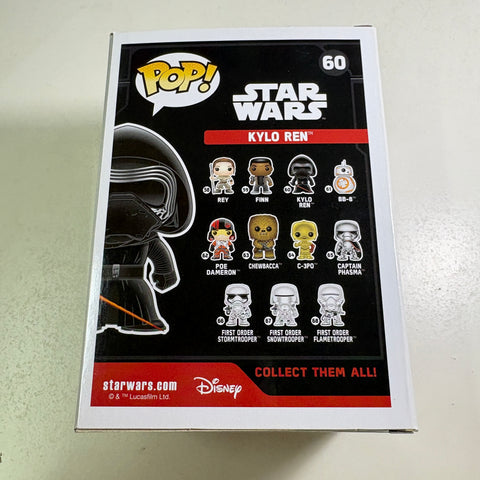 Kylo Ren - Star Wars Funko Pop 60 (11.4 Cm L × 8.9 Cm W × 15.9 Cm H)