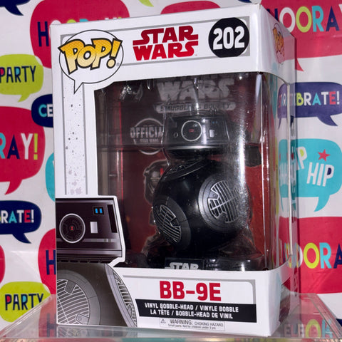 BB-9E - Star Wars Funko Pop 202 (11.4 Cm L × 8.9 Cm W × 15.9 Cm H)