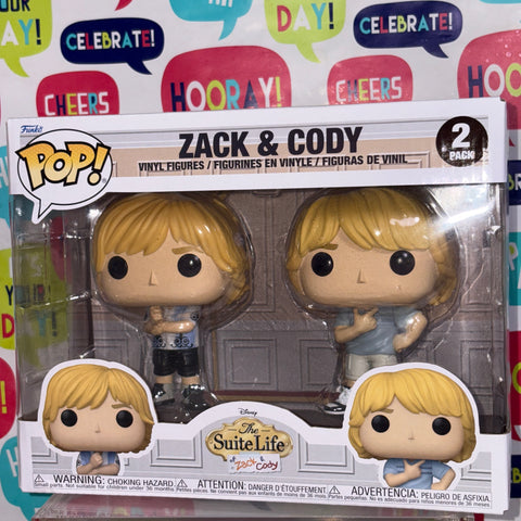 The Suite Life of Zack & Cody - Disney Funko Pop 2 Pack