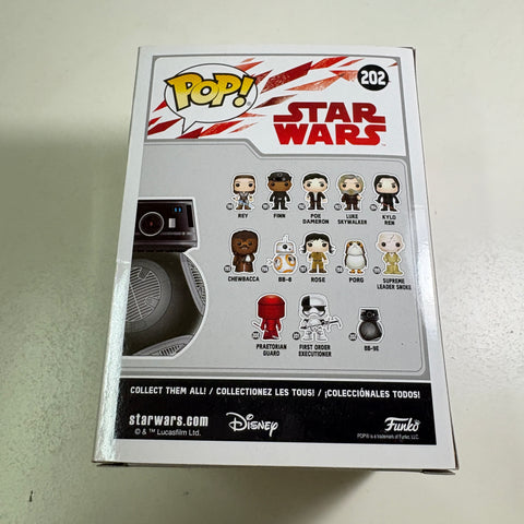 BB-9E - Star Wars Funko Pop 202 (11.4 Cm L × 8.9 Cm W × 15.9 Cm H)