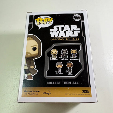 Ob-Wan Kenobi (Hooded) - Star Wars Funko Pop 544 Exclusive (11.4 Cm L × 8.9 Cm W × 15.9 Cm H)