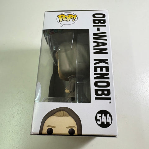 Ob-Wan Kenobi (Hooded) - Star Wars Funko Pop 544 Exclusive (11.4 Cm L × 8.9 Cm W × 15.9 Cm H)